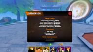 You can find the condensed patch note in the game too (Image via Roblox)